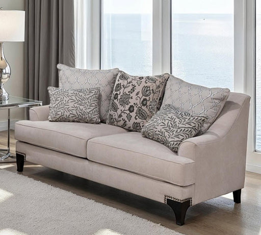 Furniture of America - Lowell 2 Piece Power Sofa Set in Taupe - SM2201TP-SF-2SET - GreatFurnitureDeal