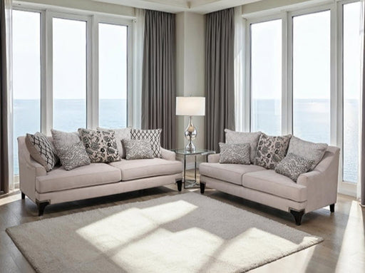 Furniture of America - Lowell Sofa in Taupe - SM2201TP-SF - GreatFurnitureDeal