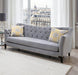Furniture of America - Wilmette 2 Piece Power Sofa Set in Gray - SM2296GY-SF-2SET - GreatFurnitureDeal