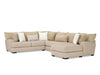 Furniture of America - Loughton Sectional in Light Brown - SM5194-SECT - GreatFurnitureDeal