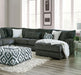 Furniture of America - Loughton Sectional in Gun Metal - SM5196-SECT - GreatFurnitureDeal