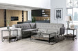 Furniture of America - Dresden Sectional in Light Gray - SM6042-SECT - GreatFurnitureDeal