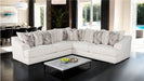 Furniture of America - Moorpark Sectional in Off-White - SM6092-SECT - GreatFurnitureDeal