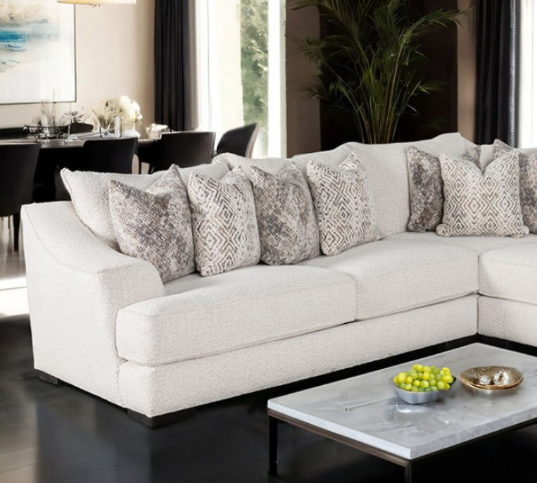 Furniture of America - Moorpark Sectional in Off-White - SM6092-SECT - GreatFurnitureDeal
