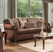 Furniture of America - Tabitha Sofa in Brown, Gold - SM6109-SF - GreatFurnitureDeal