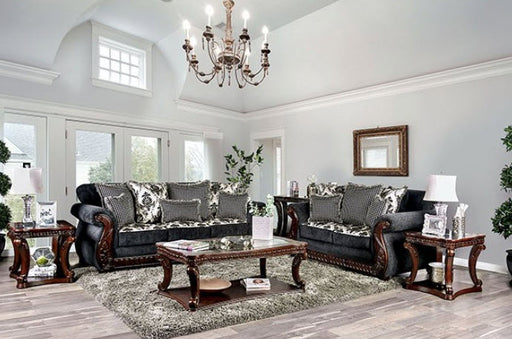 Furniture of America - Whitland Sofa in Dark Gray - SM6218-SF - GreatFurnitureDeal