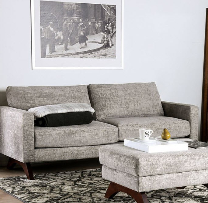 Furniture of America - Harlech Sofa in Gray - SM8004-SF - GreatFurnitureDeal