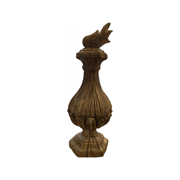 GJ Styles - Wood Urn in Reclaimed Pine - SN109