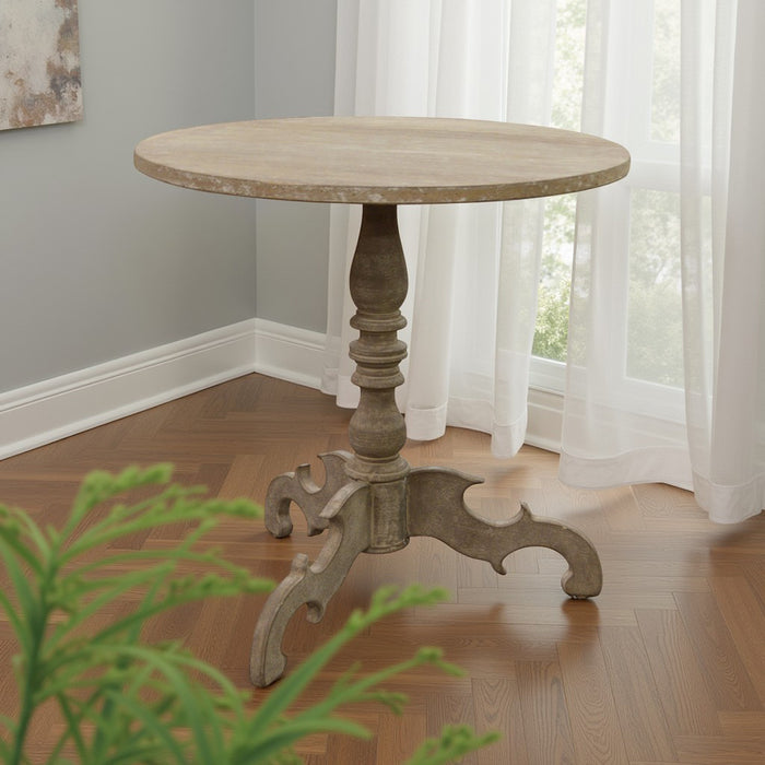GJ Styles - Strasbourg Side Table in Reclaimed Pine - SN131