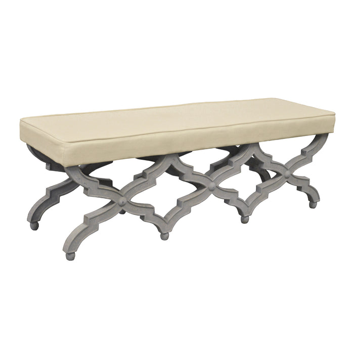 GJ Styles - Judith Bench with X-Frame Base - SN437