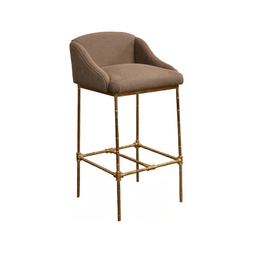 GJ Styles - Agar Barstool with Taupe Linen Seat - SN617 - GreatFurnitureDeal