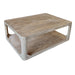 GJ Styles - Rectangular Coffee Table in Reclaimed Pine - SN626 - GreatFurnitureDeal