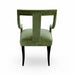 GJ Styles - Arm Chair In Green Velvet (Set of 2) - SN629 - GreatFurnitureDeal