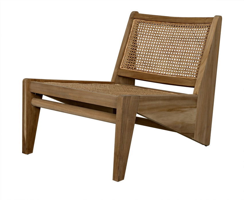 NOIR Furniture - Udine Chair With Caning, Teak - SOF273T