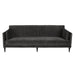 Noir Furniture - Andalusia Sofa in Grey Velvet - SOF330GRV - GreatFurnitureDeal
