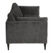 Noir Furniture - Andalusia Sofa in Grey Velvet - SOF330GRV - GreatFurnitureDeal