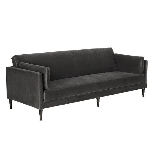 Noir Furniture - Andalusia Sofa in Grey Velvet - SOF330GRV - GreatFurnitureDeal