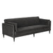 Noir Furniture - Andalusia Sofa in Grey Velvet - SOF330GRV - GreatFurnitureDeal