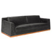 Noir Furniture - Seville Sofa in Grey Velvet - SOF331GRV - GreatFurnitureDeal