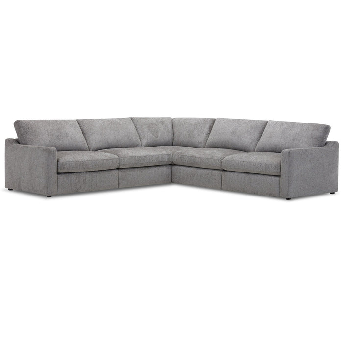 Parker House - Surrender 5 Piece Modular Sectional in Burmese Nature - SSUR-PACK5A-BRNT - GreatFurnitureDeal