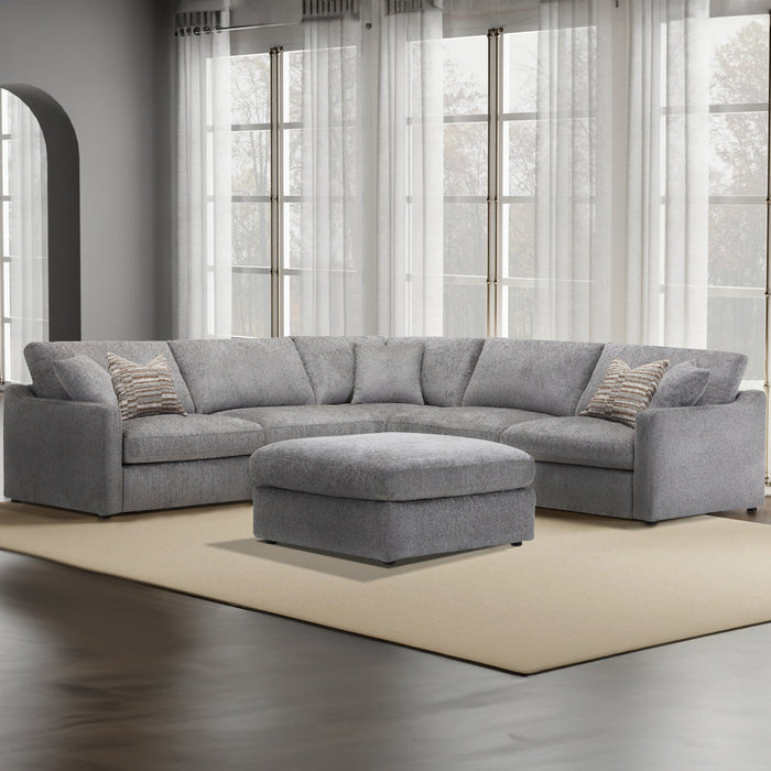 Parker House - Surrender 5 Piece Modular Sectional in Burmese Nature - SSUR-PACK5A-BRNT - GreatFurnitureDeal