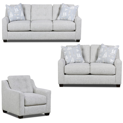 Southern Motion - ST8000 Elliott 3 Piece Living Room Set in Sugarshack Glacier - ST8000-00-GLACIER-3SET-MTO - GreatFurnitureDeal