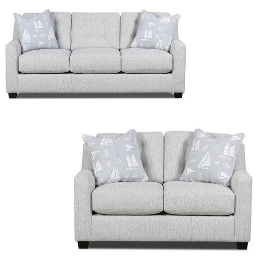 Southern Motion - ST8000 Elliott 2 Piece Sofa Set in Sugarshack Glacier - ST8000-00-GLACIER-2SET-MTO - GreatFurnitureDeal