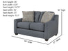 Southern Motion - ST8000 Elliott Loveseat in Zingman Beach - ST8000-01-ZINGMAN-MTO - GreatFurnitureDeal