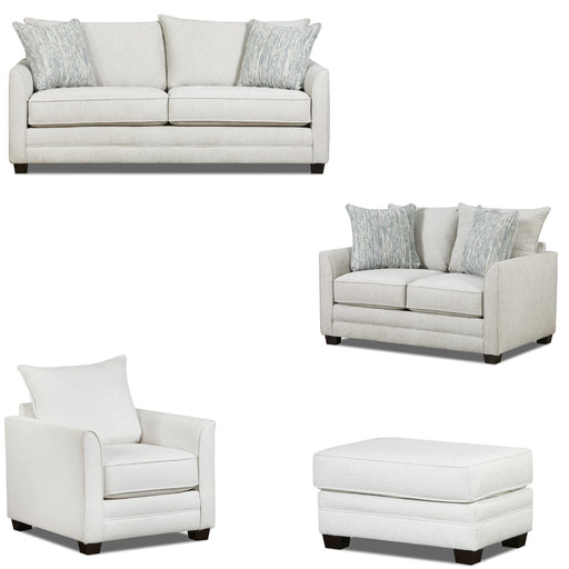 Southern Motion - ST8001 Juniper 4 Piece Living Room Set in Huton Ivory/Cabarret Latte - ST8001-00-IVORY-4SET-MTO - GreatFurnitureDeal