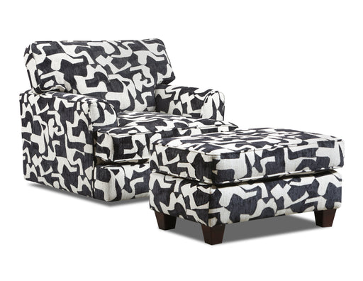 Southern Motion - ST8004 Spencer Matching Swivel Chair with Ottoman in Mateo Panda - ST8004-02S-03-PANDA-MTO - GreatFurnitureDeal