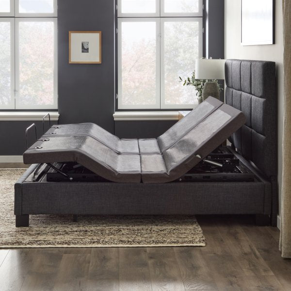 Malouf - M455 King Smart Adjustable Base - STMAM455KKAB - GreatFurnitureDeal