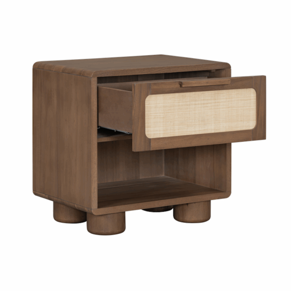 Madera Nightstand in Raw Oak - STO2304-MMC - GreatFurnitureDeal