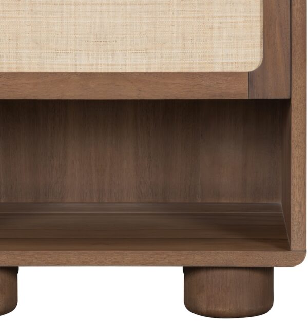 Madera Nightstand in Raw Oak - STO2304-MMC - GreatFurnitureDeal