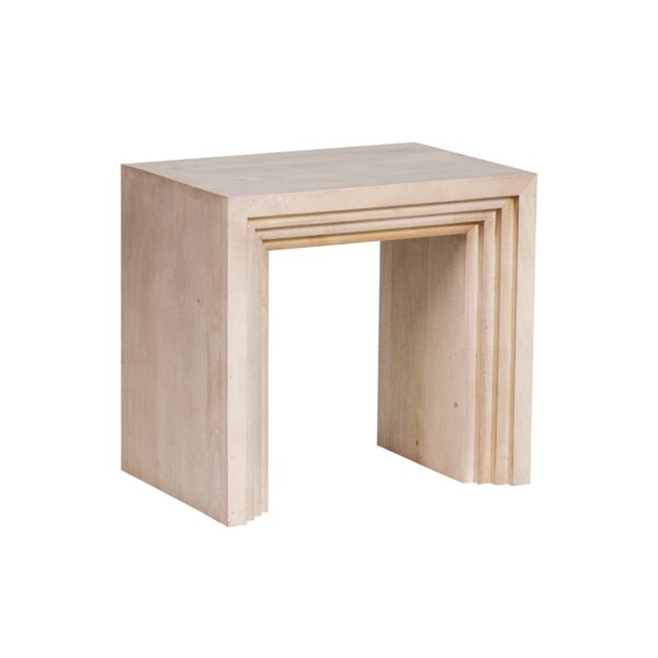 Mojave End Table in Burnished Ash - STO3106-BNA - GreatFurnitureDeal