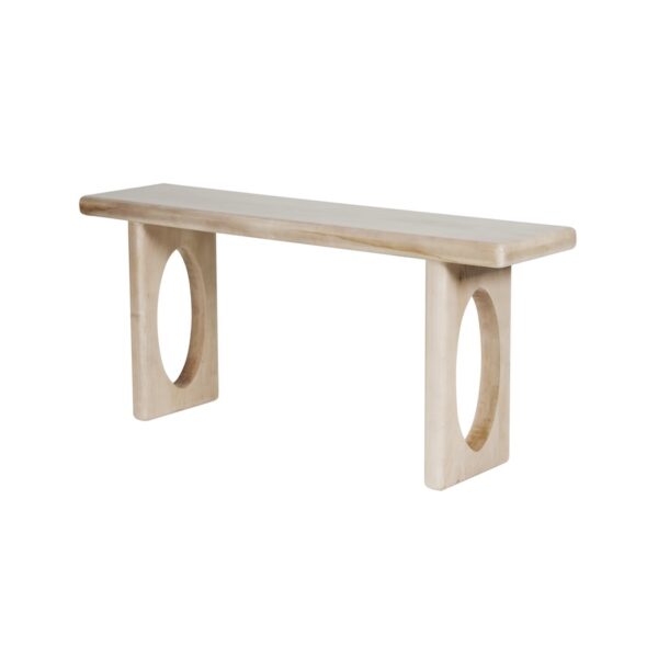 Sausalito 72" Console Table in Burnished Ash - STO3503-BNA - GreatFurnitureDeal