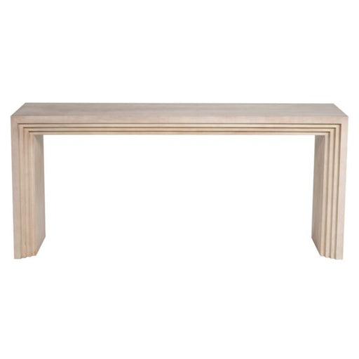 Pacifica Console Table in Raw Oak - STO3507-RWO - GreatFurnitureDeal