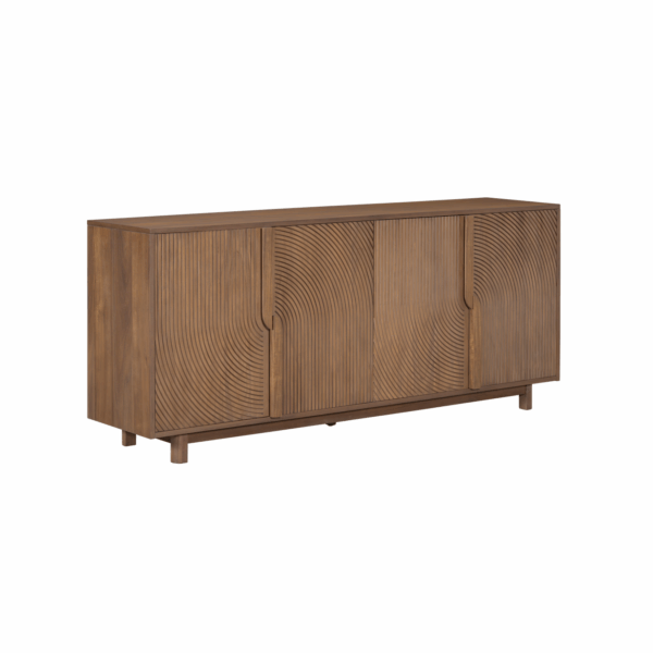 Presidio Sideboard in Warm Oak - STO3707-WMO - GreatFurnitureDeal