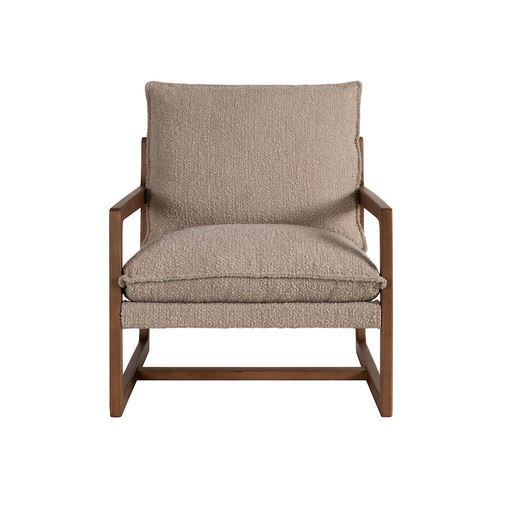 Hollister Occasional Chair in Warm Oak - STO4205-SFL - GreatFurnitureDeal