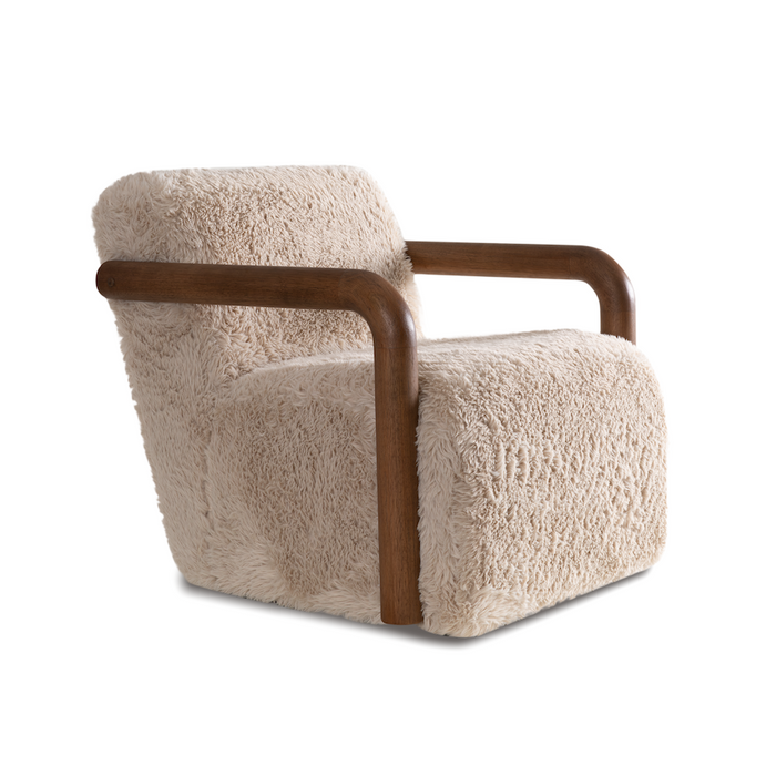 Muir Swivel Occasional Chair in Warm Oak - STO4301-FRV - GreatFurnitureDeal