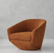 Parker Living - The Twist Swivel Chair in Elise Rust (Set of 2) - STWI#912S-2-ELRS - GreatFurnitureDeal
