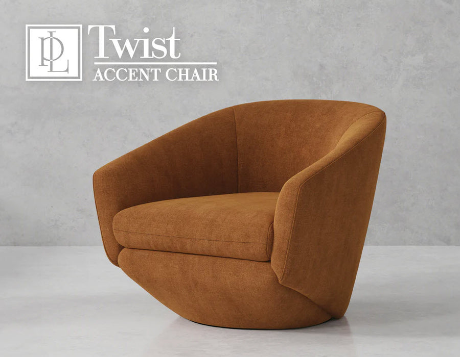Parker Living - The Twist Swivel Chair in Elise Rust (Set of 2) - STWI#912S-2-ELRS - GreatFurnitureDeal