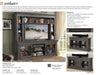 Parker House - Sundance - Smokey Grey 63 in. Tv Console - SUN#63-SGR - GreatFurnitureDeal