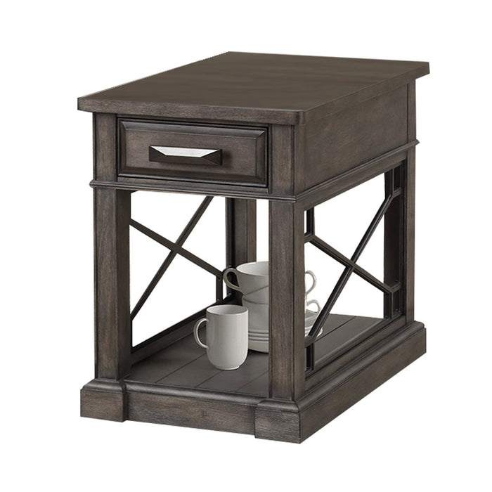 Parker House - Sundance Chairside Table in Grey - SUN#06-SGR