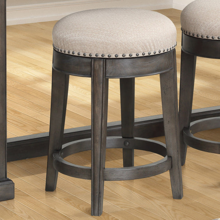 Parker House - Sundance Swivel Stool (Set of 2) in Smokey Grey - SUN#1026-SGR - GreatFurnitureDeal
