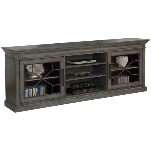 Parker House - Sundance - Smokey 92 in. Tv Console - SUN#92-SGR - GreatFurnitureDeal