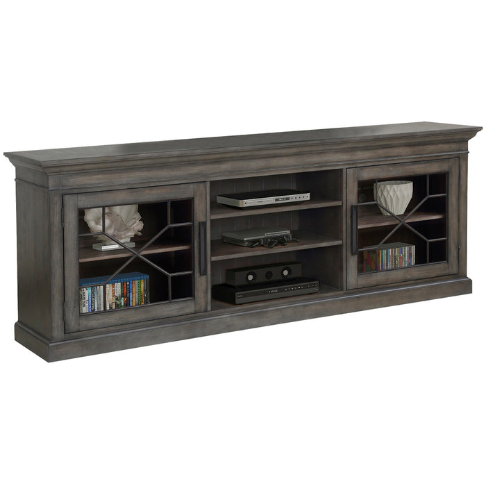 Parker House - Sundance - Smokey 92 in. Tv Console - SUN#92-SGR - GreatFurnitureDeal