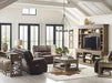 Parker Living - Vail Burnt Sienna Leather Dual Reclining Power Sofa - MVAI#832PH-BUR - GreatFurnitureDeal