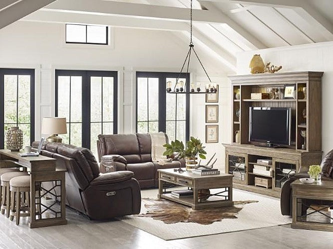 Parker Living - Vail Burnt Sienna Leather Dual Reclining Power Sofa - MVAI#832PH-BUR - GreatFurnitureDeal
