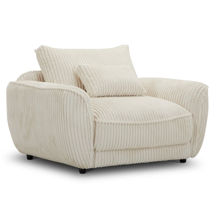 Parker Living - Utopia Chair and A Half with Lumbar Pillow in Mega Ivory (Set of 2) - SUTP#912-MGIV - GreatFurnitureDeal