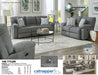 Catnapper - Tyler 3 Piece Living Room Set in Stonewash/Mineral - 1061-62-2-MINERAL - GreatFurnitureDeal